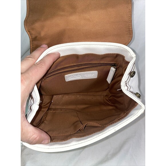 Danielle Nicole Disney Star Wars Mandalorian Mini Backpack White Embroidery 8x10 - Picture 11 of 13